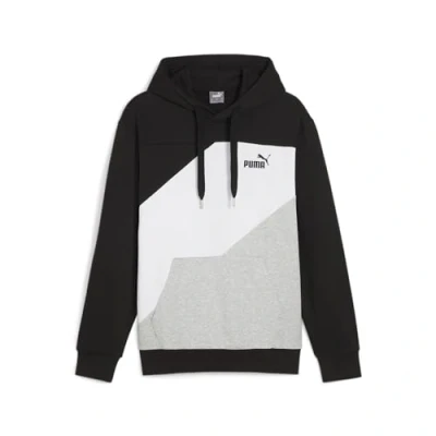 Imagen de PUMA Sudadera con Capucha Power Colorblock TR Sudor, Unisex Adulto, Negro Black, M