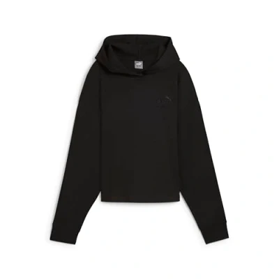 Imagen de Puma Elevated Hoodie Jersey con capucha, Mujer, Talla: Small, Black