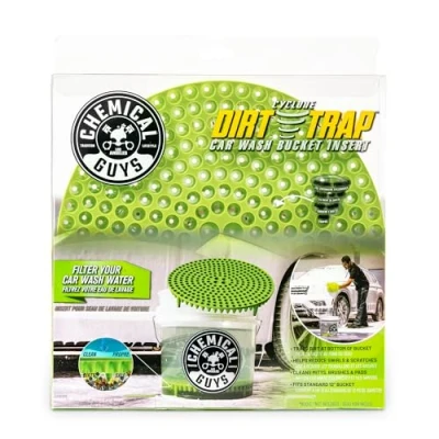 Imagen de Chemical Guys Trampa de Suciedad Tipo ciclón, Inserto del Cubo Lavado Coche, Filtro Lavado, Elimina la Mientras se Lava, Color Verde Lima