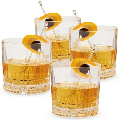 Imagen de Spiegelau &amp; Nachtmann Serve 4500176 Juego de 4 Vasos Whisky (Cristal, 368 ml)
