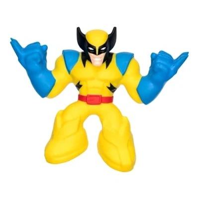 Imagen de Heroes of Goo Jit Zu Marvel Studios X Men &#039;97 Wolverine Figura de acción elástica, con relleno metálico reoscópico Gene, estira hasta 3 veces su tamaño