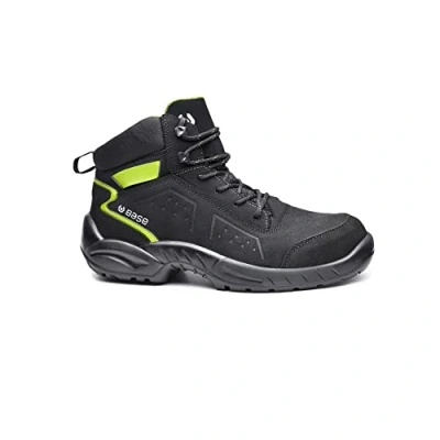 Imagen de BASE Protection Chester Top S3 SRC Zapato de Seguridad, Talla: 36, Color: Negro/Verde, B0177BGN36