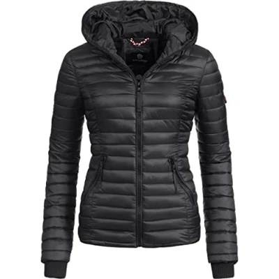 Imagen de Navahoo Chaqueta Guateada de Entretiempo para Mujer Kimuk Negro XS