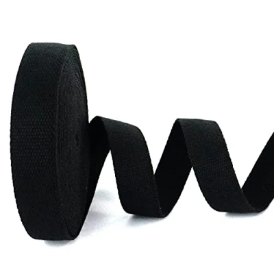 Imagen de Trimz Rollo de 10 m Cinta algodón Negro 30 mm
