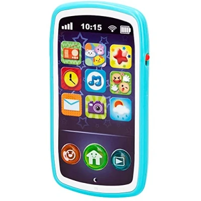 Imagen de winfun 44523 Teléfono móvil musical para bebés, Multicolor, 1 Unidad
