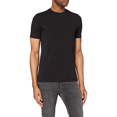 Imagen de Armani Exchange Pima Round Neck Camiseta, Negro (Black 1200), M para Hombre