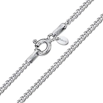 Imagen de Amberta Cadena Barbada en Plata de Ley 925 1.5 mm: 45 cm