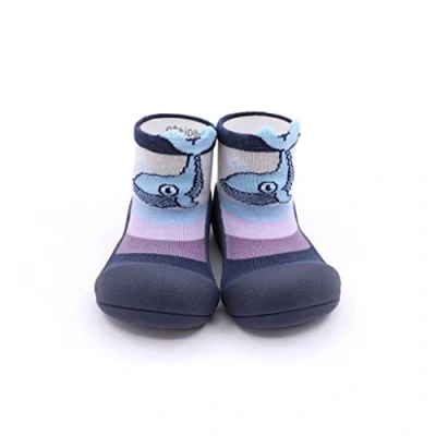 Imagen de Attipas Zapatos Primeros Pasos Modelo Ballena (Azul, Numeric_21_Point_5)