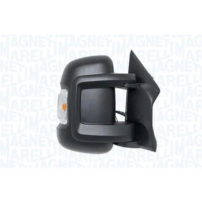 Imagen de Espejo retrovisor Magneti Marelli 182215012400 derecha negro rugoso eléctrico brazo corto de espejo, calefactable, convexo para vehíc. con volante a l