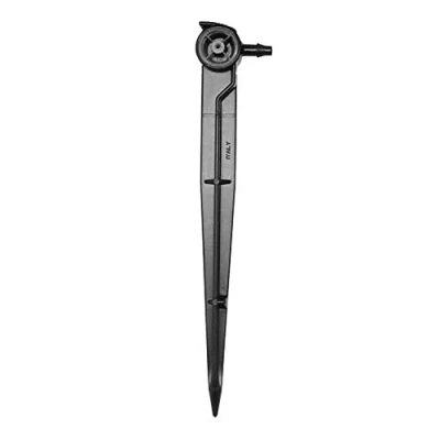 Imagen de S&amp;M 544910 GOTERO C/ESTACA AUTOCOMPENSADO Final 4 L/H 5 Unidades Negro