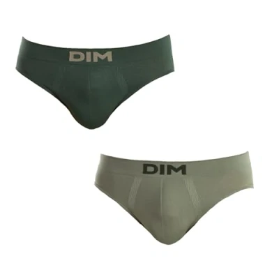 Imagen de Dim Calzoncillos Tipo Slip Sin Costuras Micro Unno Hombre x2 Multicolor 5