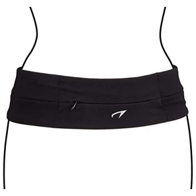 Imagen de Avento Sportgurt Taille Lycra Cintura Licra Deporte Correa, Unisex, Negro, Large