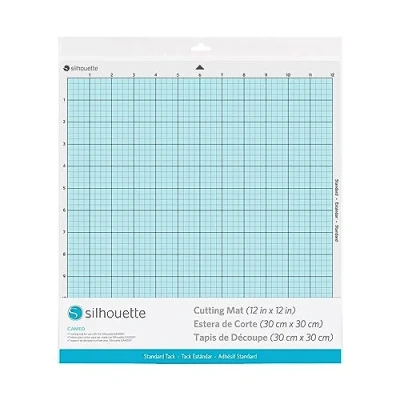 Imagen de Silhouette Alfombrilla de corte para Cameo (30,5 x 30,5 cm), adhesivo estándar