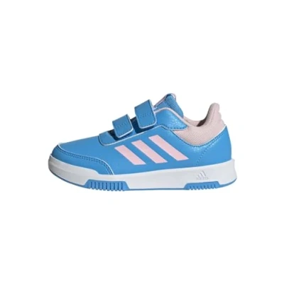 Imagen de adidas Tensaur Hook And Loop Shoes, Zapatillas Unisex niños, Blue Burst Clear Pink Cloud White, 38 2/3 EU