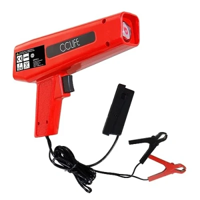 Imagen de CCLIFE 12V/10W pistola estroboscopica digital Pistol Grip Xenon Timing Light
