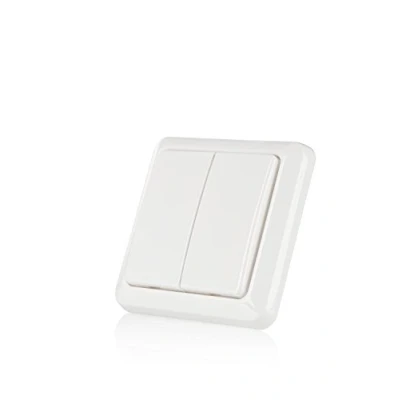 Imagen de Trust AWST 8802 Interruptor de pared doble inalámbrico, blanco