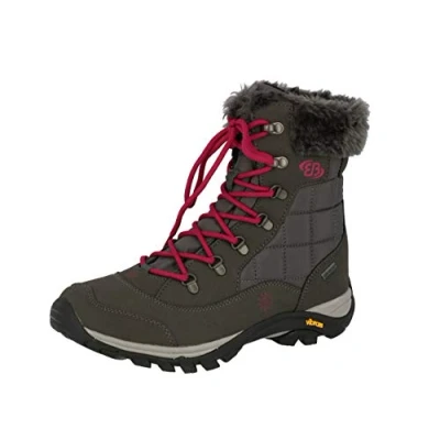 Imagen de Brütting Himalaya, Botas de Nieve Mujer, Gris (Anthrazit/Pink Anthrazit/Pink), 37 EU