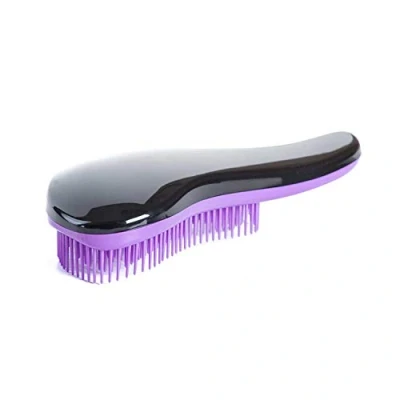 Imagen de Sculpby I Tangle Cepillo de pelo antitirones. Desenreda el con suavidad sus 381 cerdas. Apto para todo tipo cabello y niños. Disponible en 5 colores diferentes. (Morado Negro)