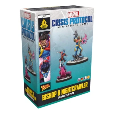 Imagen de Atomic Mass Games Marvel Crisis Protocol: Bishop &amp; Nightcrawler Expansión de Miniaturas A Partir 14 Años para 2 Jugadores 90 Minutos por Partida Multilenguaje (Incluye Español)