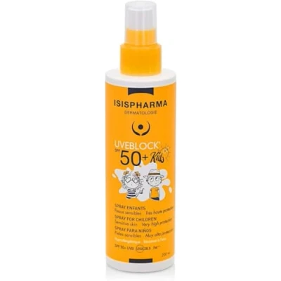 Imagen de ISISPHARMA Uveblock Spf 50+ Niños Muy Alta Protección Spray 200 ml Protección...