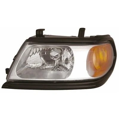 Imagen de VAN WEZEL 3248963 Faros izquierda H4 amarillo para circulación por la derecha sin servomotor reg. alcance luces P43t