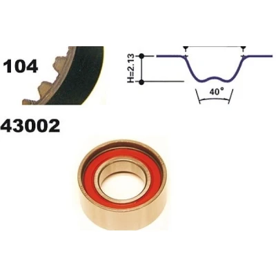Imagen de MAPCO 23002 Kit de correa distribución 104 FIAT: Punto I Hatchback, Uno Tipo Hatchback