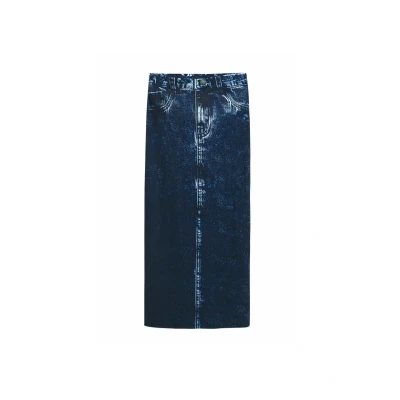 Imagen de Desigual Falda larga, Mujer, Talla: Small, Blue