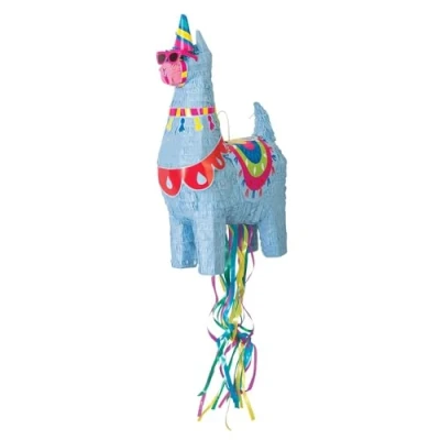 Imagen de Unique 3D Pinata 1 Pc Piñata Llama Party unidad, Color nailon, talla estándar (62966)
