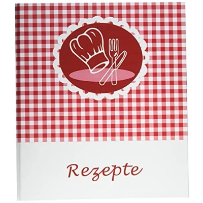 Imagen de Pagna Ringbuch Archivador con anillas para recetas de cocina A5, rojo