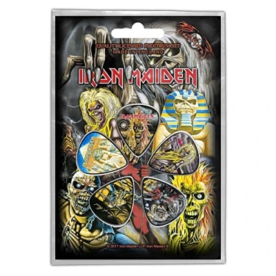 Imagen de Iron Maiden Early Albums (Set Plettri) Rock Merchandising Ufficiale