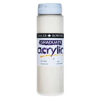 Imagen de Daler Rowney Graduate Pintura acrílica (bote de 500 ml), color ocre (Titan)