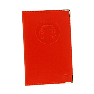 Imagen de COLORPOP 550063 Portapapeles para vehículos (Nuevo Permiso), Color Rojo