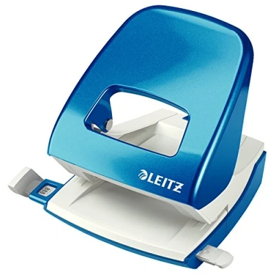 Imagen de Leitz 50082036 NeXXt WOW Perforadora (metal, 2 agujeros, capacidad: 30 hojas), color azul