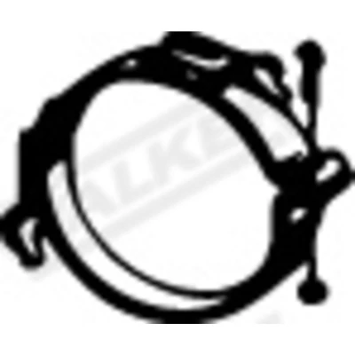 Imagen de WALKER 80681 Pieza de fijación, sistema escape 85 VOLVO: XC60 I, C30