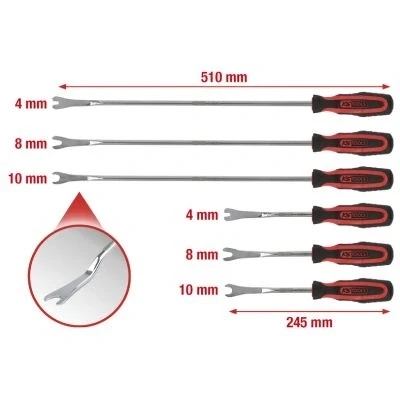 Imagen de Herramienta desmontaje, gancho de soporte carrocería KS TOOLS 140.2370