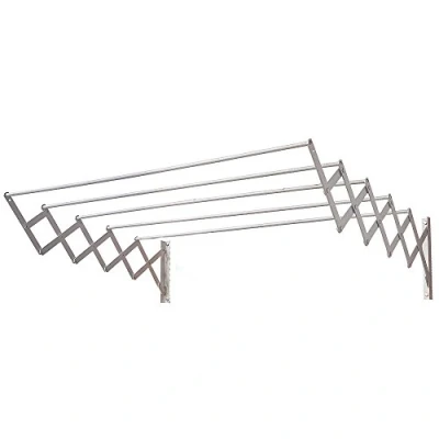 Imagen de ORYX 5160320 Tendedero Extensible Pared Aluminio 1,00 Metros