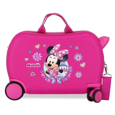 Imagen de Disney Joumma Minnie Helpers Maleta Infantil Rosa 45x31x20 cms Rígida ABS 24,6L 1,8 kgs 4 Ruedas Equipaje Mano