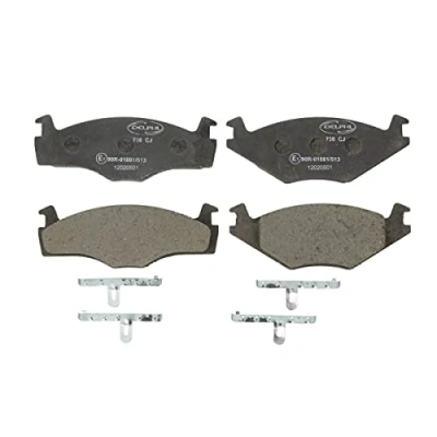 Imagen de DELPHI LP756 Juego de pastillas freno no preparado para indicador desgaste sin chapa antichirridos con accesorios VOLKSWAGEN: GOLF 3, 2