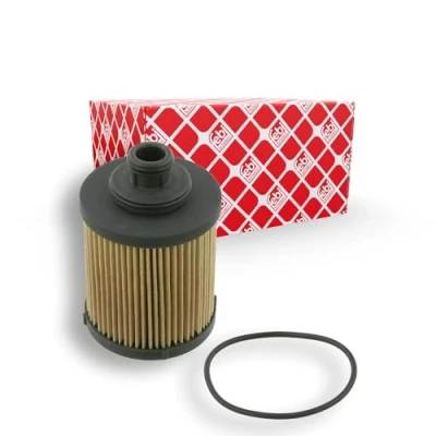 Imagen de FEBI BILSTEIN 26365 Filtro de aceite con junta anular Cartucho filtrante OPEL: Corsa C Hatchback, Astra H D Hatchback
