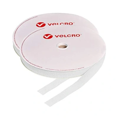 Imagen de Velcro® Rodillos de cinta autoadherente para coser 10 mm Blanco 5 m