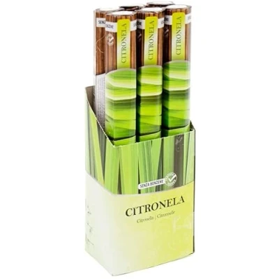 Imagen de PLUS HOME 6 Pack de 20 Incienso cintronella antimosquito en interir o Exterior