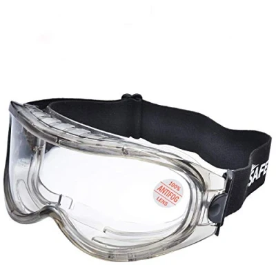 Imagen de SAFEYEAR Laboratorio gafas Protectoras de Seguridad Obra proteccion [Cinta ajustable] SG007 con Lentes Policarbonatos Protección contra Impacto Soldadura Laboral Graduadas Trabajo