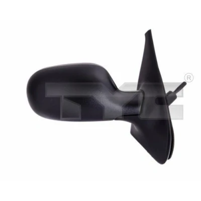 Imagen de Espejo retrovisor Tyc 328 0013 derecha negro Ajuste por cable, convexo RENAULT: CLIO 2