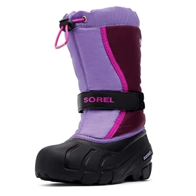 Imagen de Sorel Flurry Boot, Botas de Nieve, Unisex niños, Purple Dahlia/Paisley 2023, 30 EU