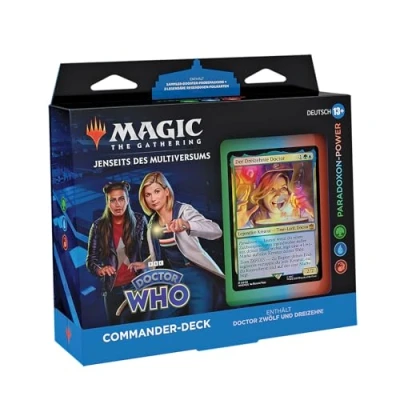 Imagen de Magic The Gathering Doctor Who Commander Deck 4 (Deutsche Version) Das zusammentreffen, Multicolor (Wizards of Coast D23681000)