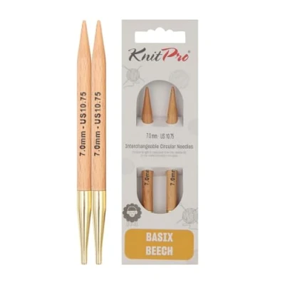 Imagen de KnitPro Puntas de Tejer Circulares Intercambiables Basix Birch 7,00 mm 1 Unidad