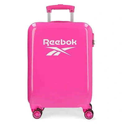 Imagen de Reebok Maveryck Maleta de cabina Rosa 38x55x20 cms Rígida ABS Cierre combinación lateral 34L 2,86 kgs 4 Ruedas dobles Equipaje Mano
