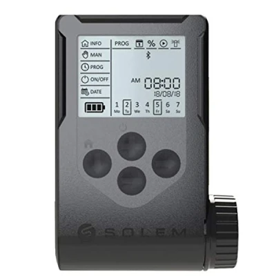 Imagen de Programador riego a Pilas Solem WooBee 6 Estaciones con Bluetooth