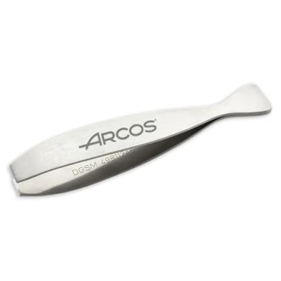 Imagen de Arcos Pinza Pescado Acero Inoxidable Nitrum. Serie Gadgets. Retira Casi Cualquier Hueso al Preparar filetes u Otras variaciones Pescado. Color Gris.