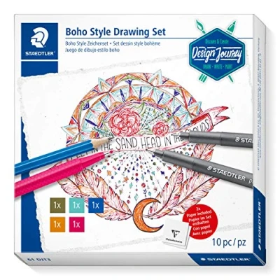 Imagen de STAEDTLER 61 DJT3 Design Journey Juego de dibujo estilo boho